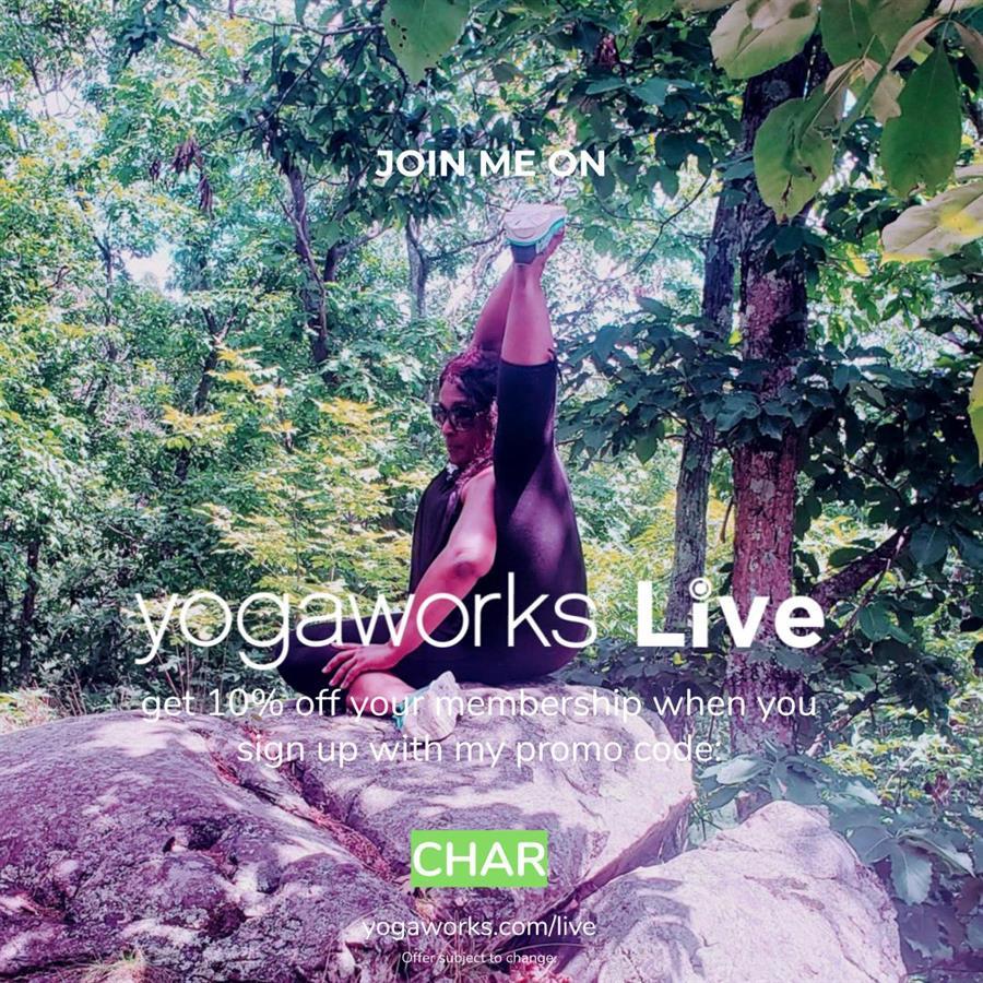 YogaWorks Live Char Willingham